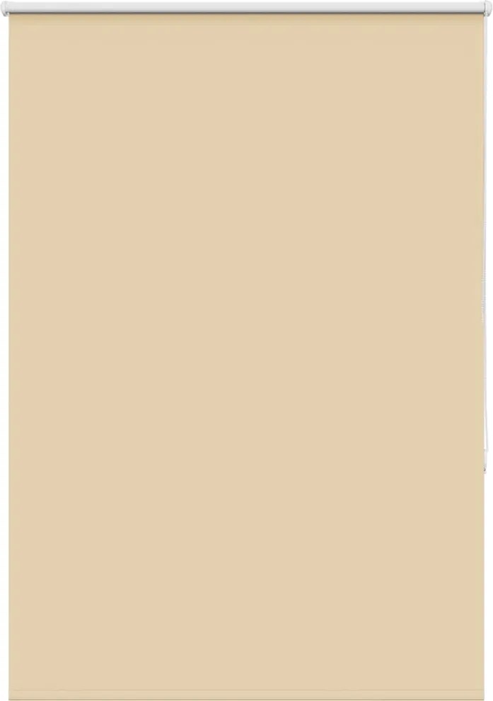 vidaXL Jaluzea cu rolă opaca Bej 105x130 cm Latime material 100,7 cm