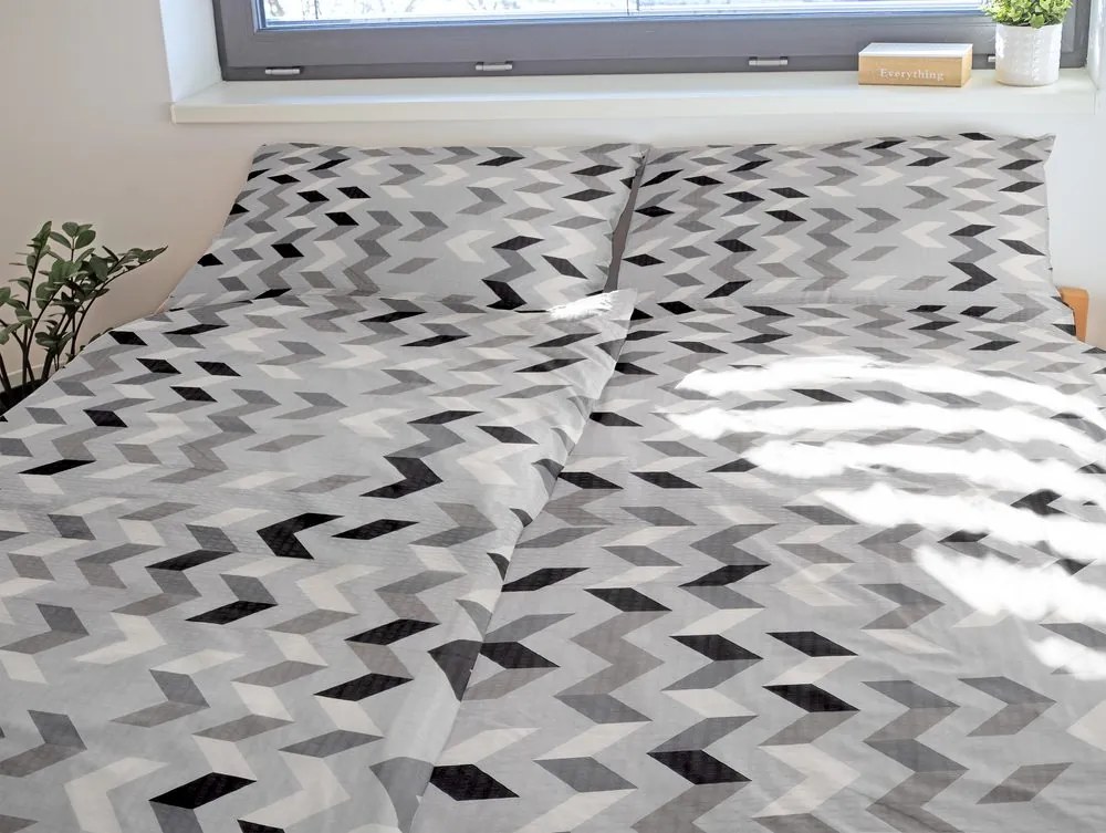 Lenjerie de pat creponată Săgeți