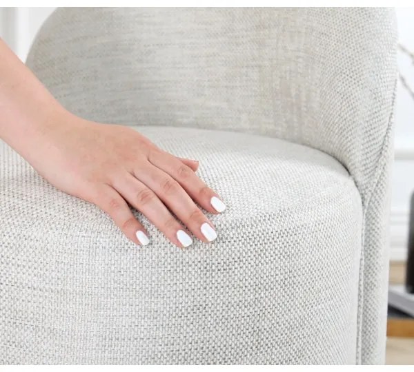 Fotoliu RIKI pentru copii, 40x47 cm, gri deschis