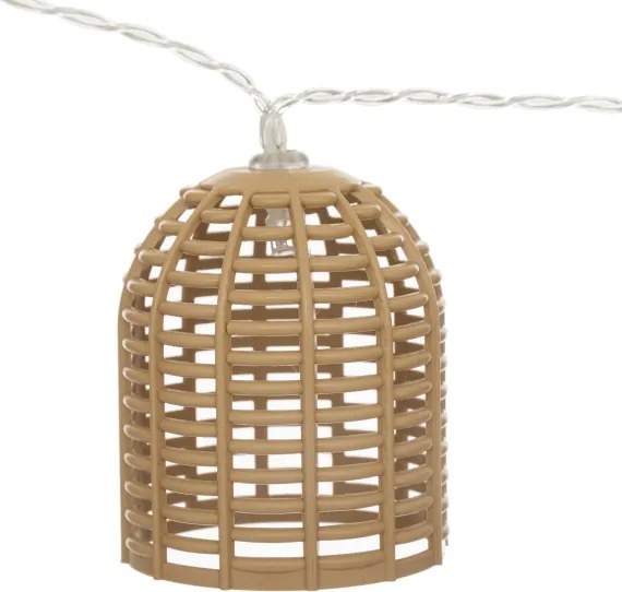 Atmosphera - Ghirlandă solară decorativă LED AIA 10xLED 3,35m IP44 alb cald