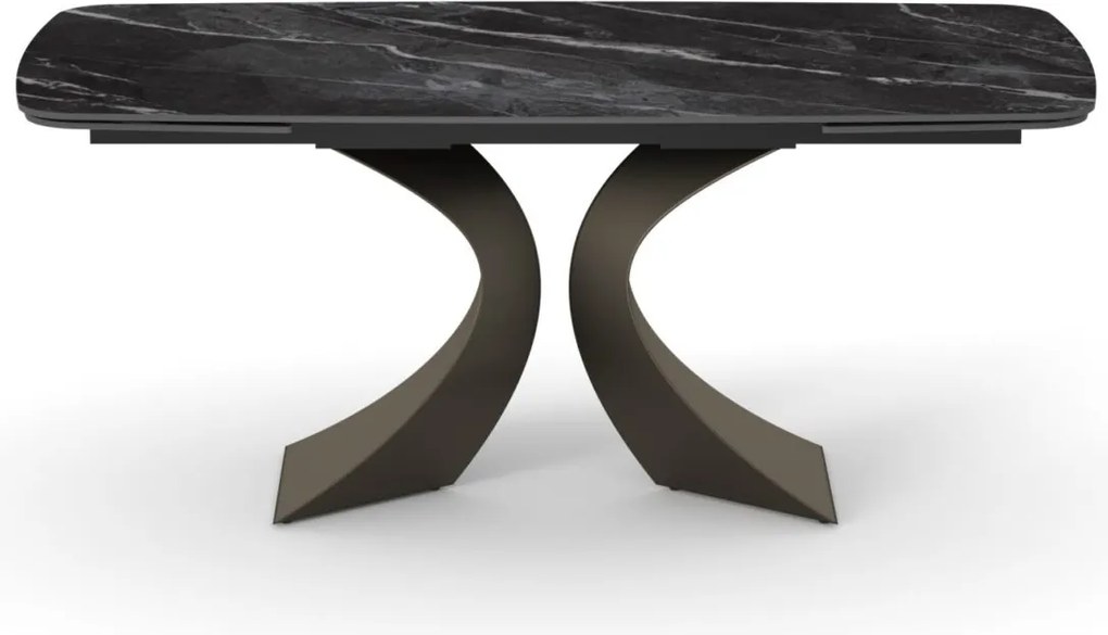 Masa ceramica extensibila Clepsydra 180 cm /90 cm / H 77 cm