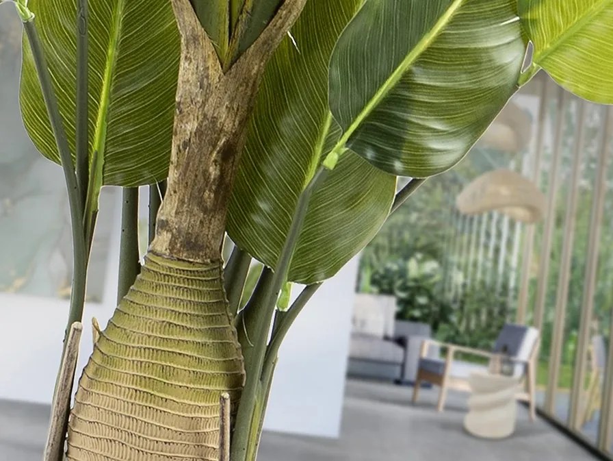Planta artificiala decorativa STRELITZIA REGINAE, Ave paraiso H250