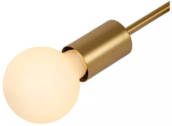 Lucide 21118/04/02 - Lustru aplicat LESTER, 4xE27/40W/230V, auriu