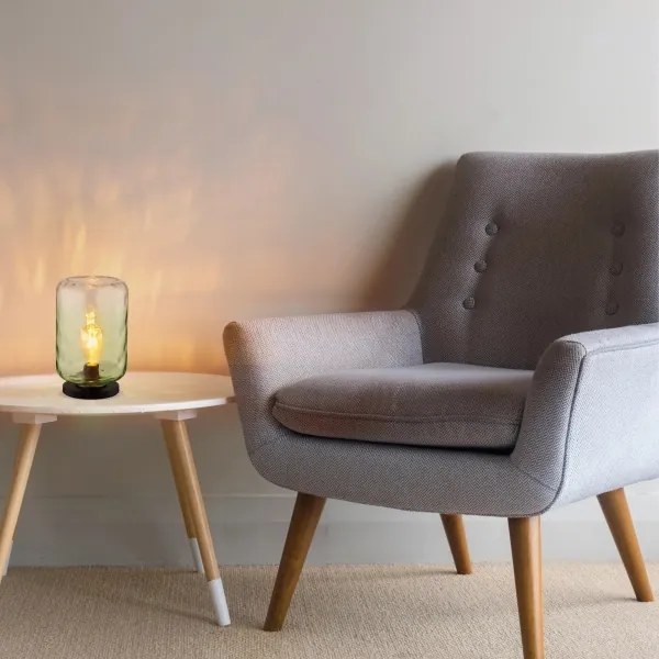 Lampă de masă Globo 16046TG DARINA 1xE27/60W/230V verde