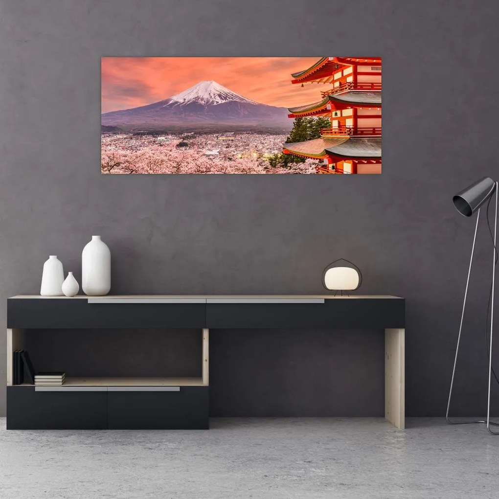 Tablou - Fujiyoshida, Japonia (120x50 cm)