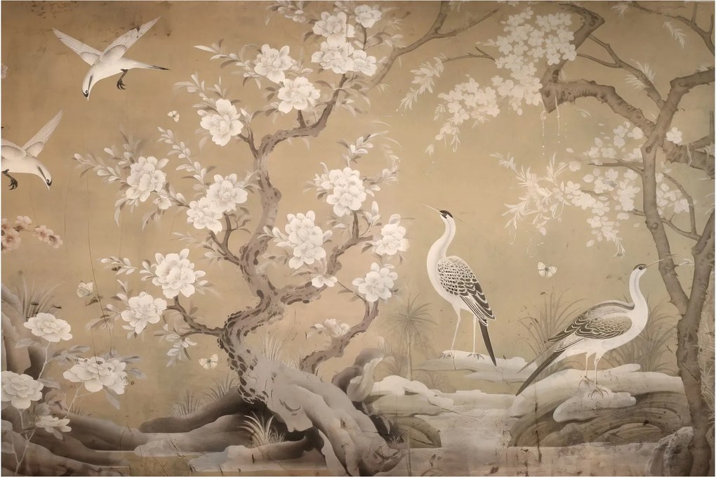 Tablou - Desen animat peisaj japonez (90x60 cm)