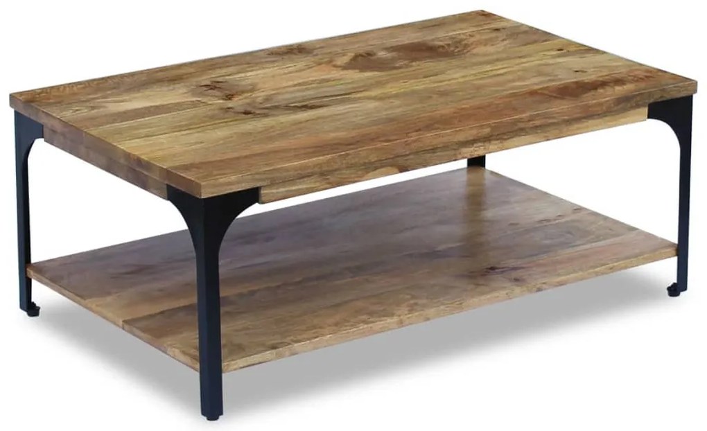 vidaXL Măsuță de cafea din lemn de mango 100x60x38 cm