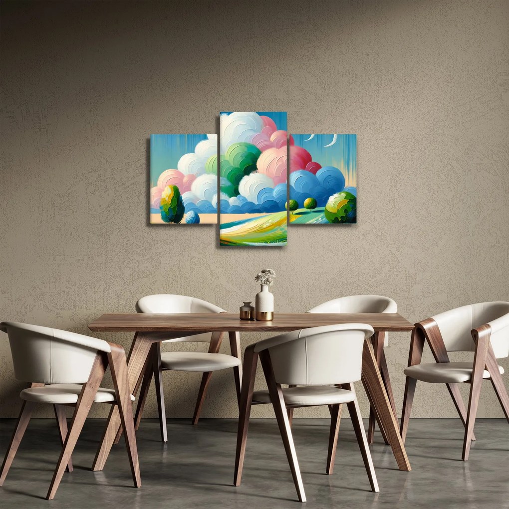 Tablou - Peisaj cu nor (90x60 cm)