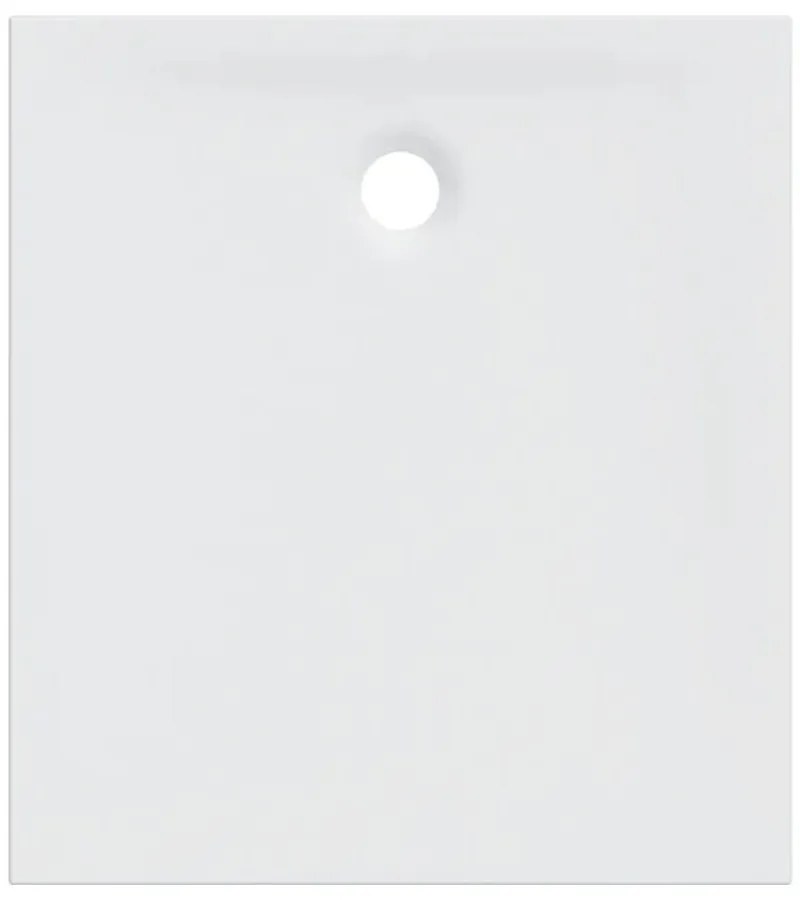 Cadita de dus dreptunghiulara Geberit Nemea acril alb mat 100x90 cm