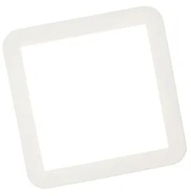 Plafonieră albă 22,5 cm cu LED inclus, reglabilă în 3 trepte, IP44 - Steve