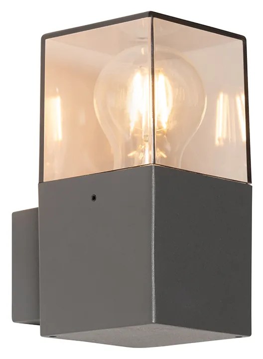 Lampă de perete exterioară modernă gri închis IP44 - Denmark