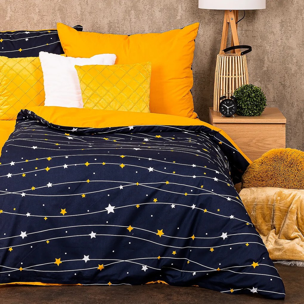 Lenjerie de pat din bumbac 4Home Night sky, 140 x200 cm, 70 x 90 cm, 140 x 200 cm, 70 x 90 cm