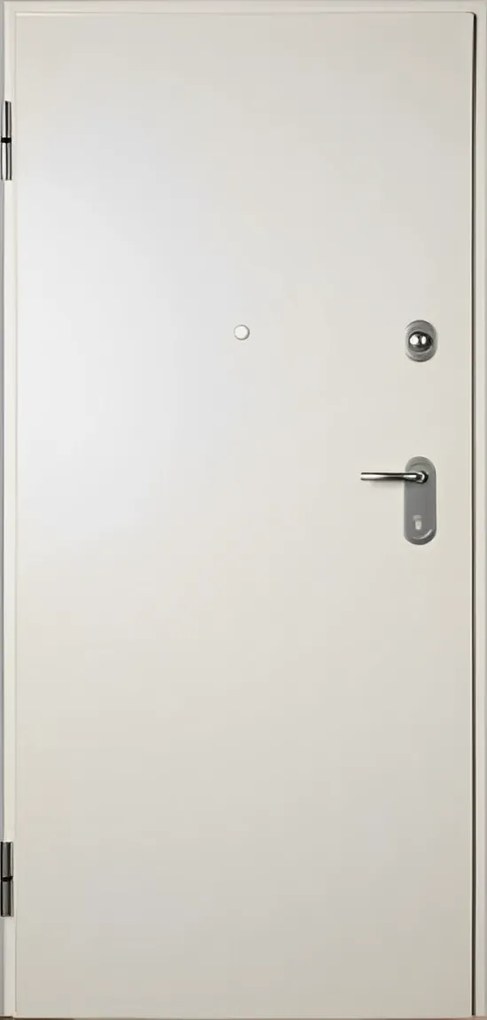 Usa metalica de intrare placata cu MDF Dierre SPARTA 8 - Antiefractie ST, Alb