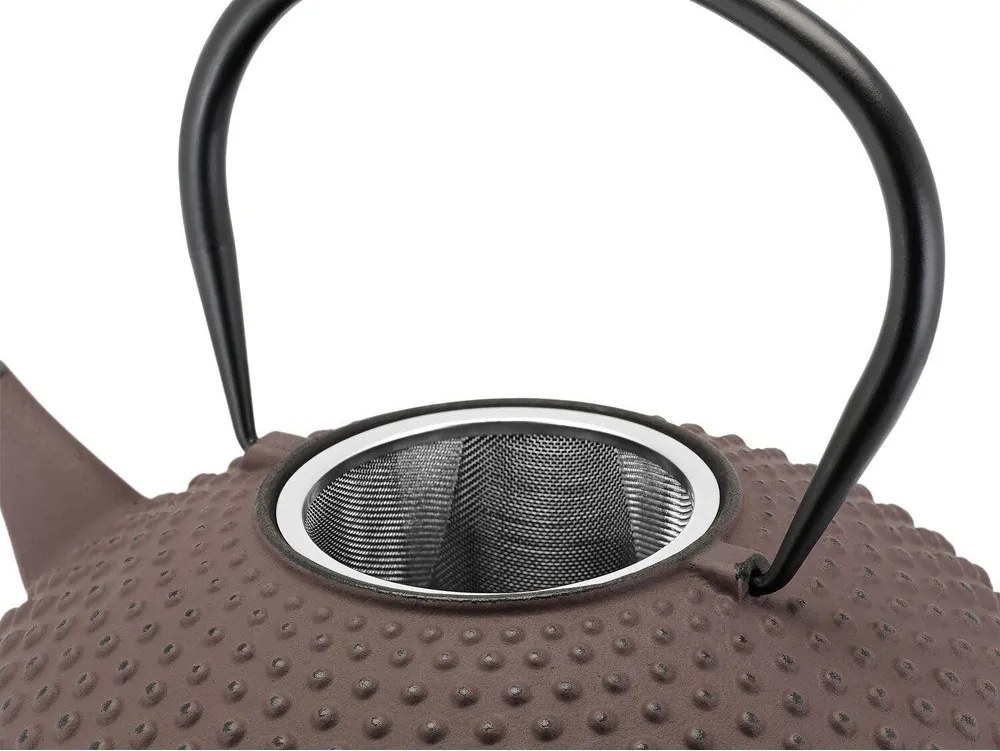 Ceainic burgundy din fontă 1,25 l Xilin – Bredemeijer