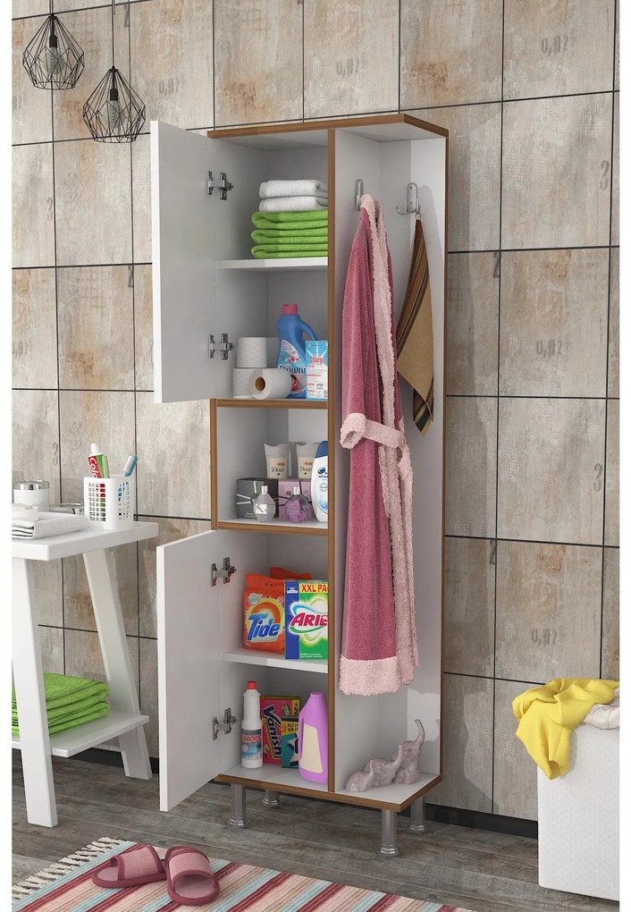 Dulap de baie Dadave (alb) . 1092752
