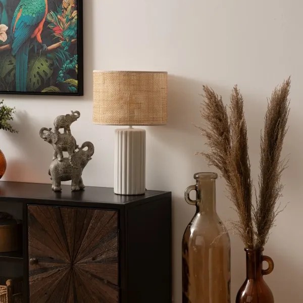 Lampă de masă Atmosphera TYLIA 1xE14/60W/230V ratan