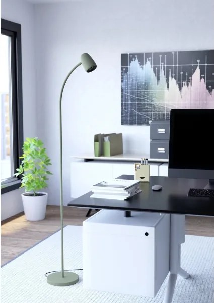 Eglo 902173 - Lampă de podea CARLO 1xE14/18W/230V verde