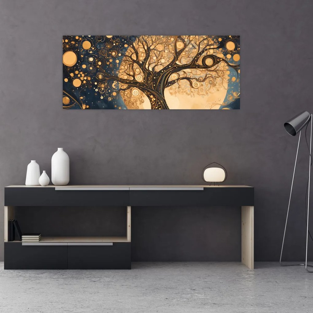 Tablou – Arbore suprarealist (120x50 cm)