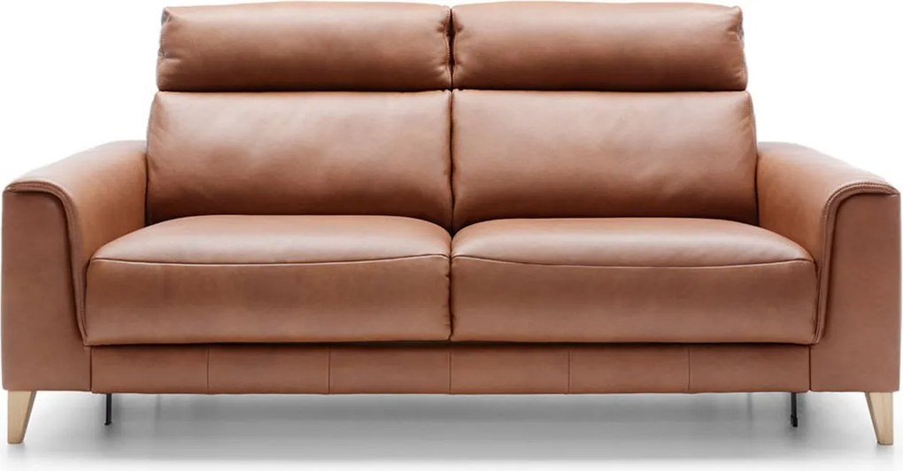 Canapea lemn masiv LEGATO, 203 × 103 × 101 cm