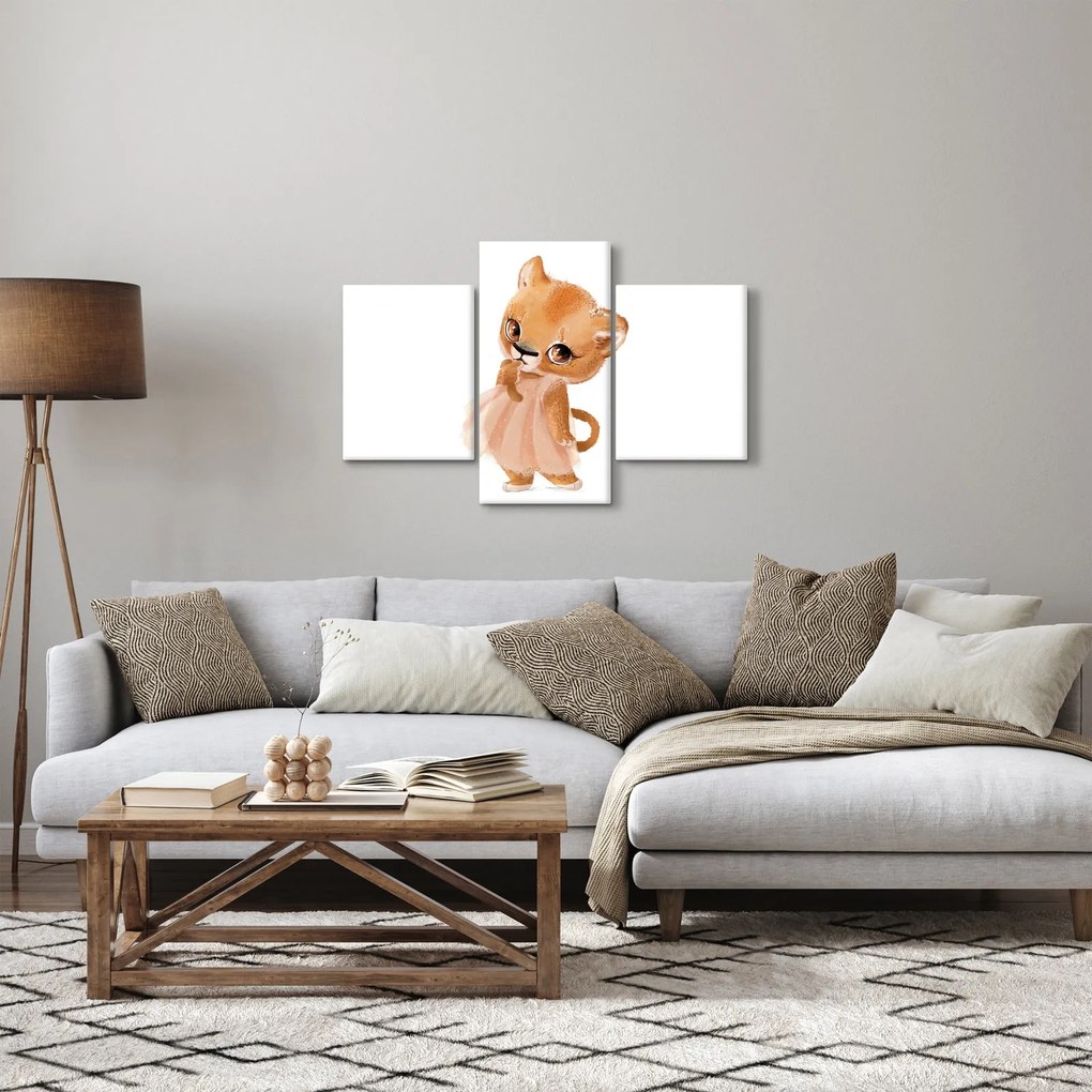 Tablou - Animăluț în acuarelă N⁰6 (90x60 cm)