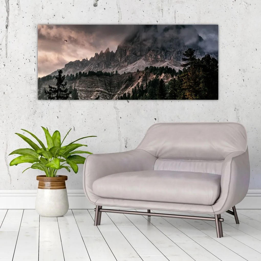 Tablou - Munții stâncoși (120x50 cm)