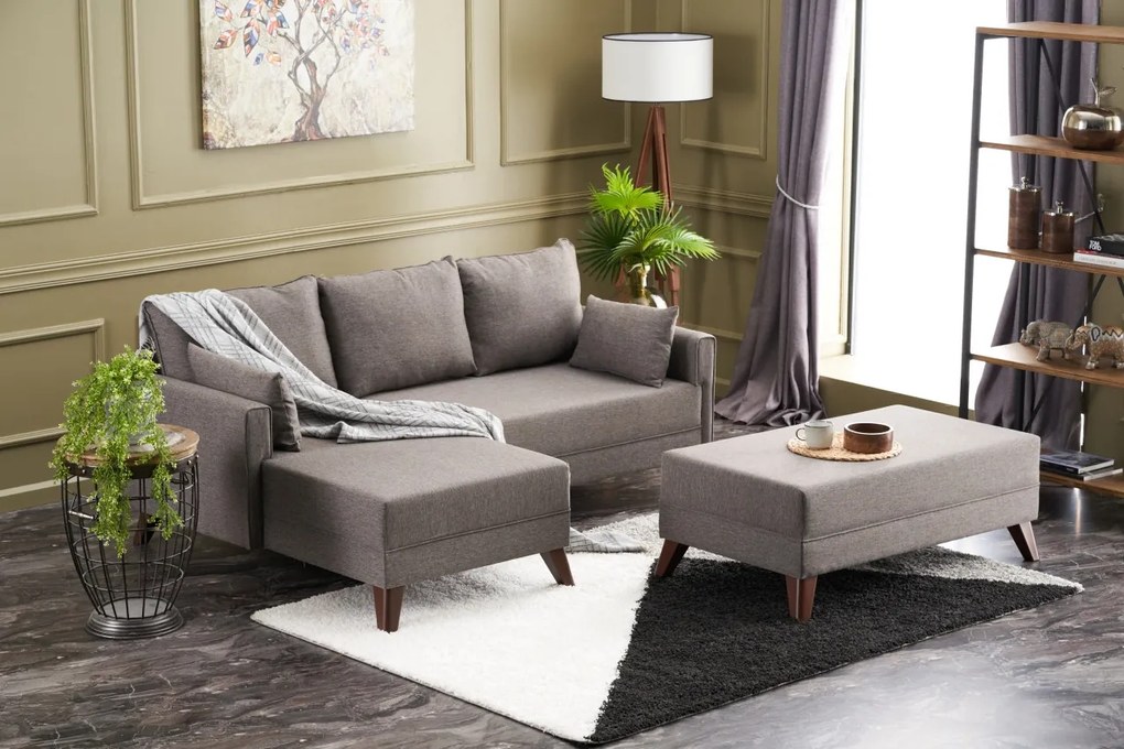 Canapea extensibilă Bellina Mini (maro) (S). 1063012