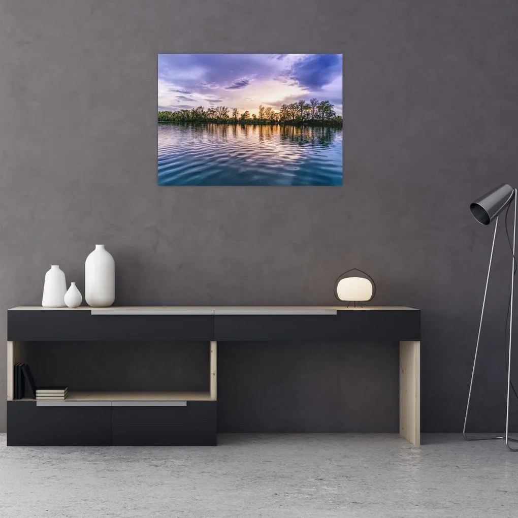 Tablou cu lac (70x50 cm)