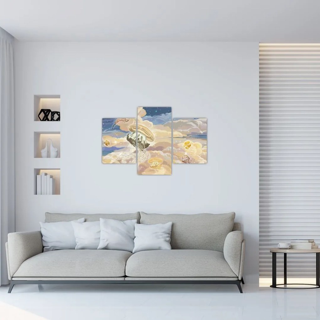 Tablou - Meduză Cerească (90x60 cm)