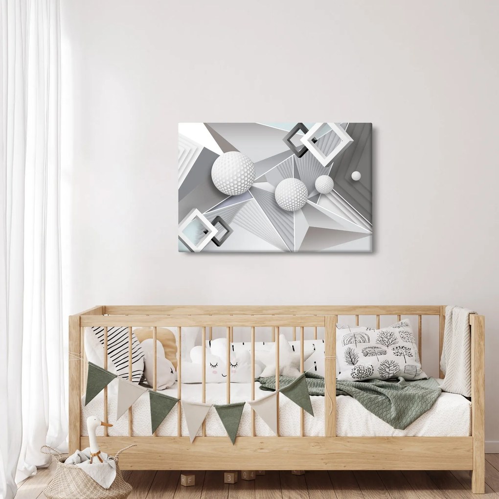 Tablou geometric abstract (90x60 cm)