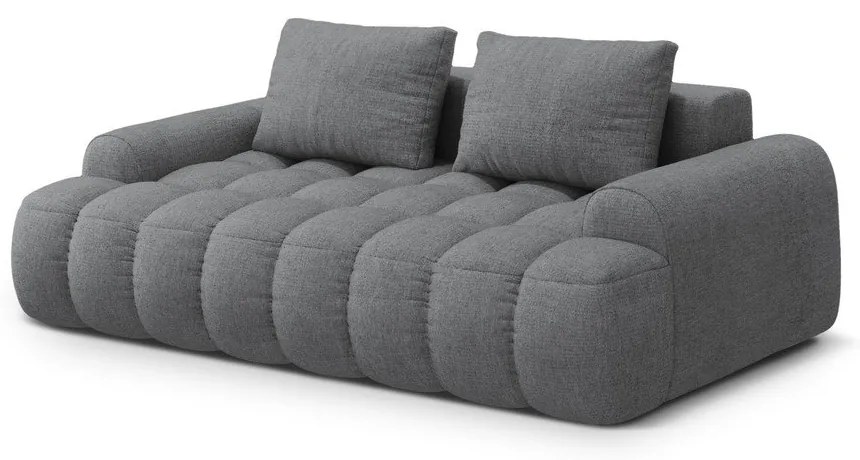 Canapea gri 200 cm Linz – Cosmopolitan Design