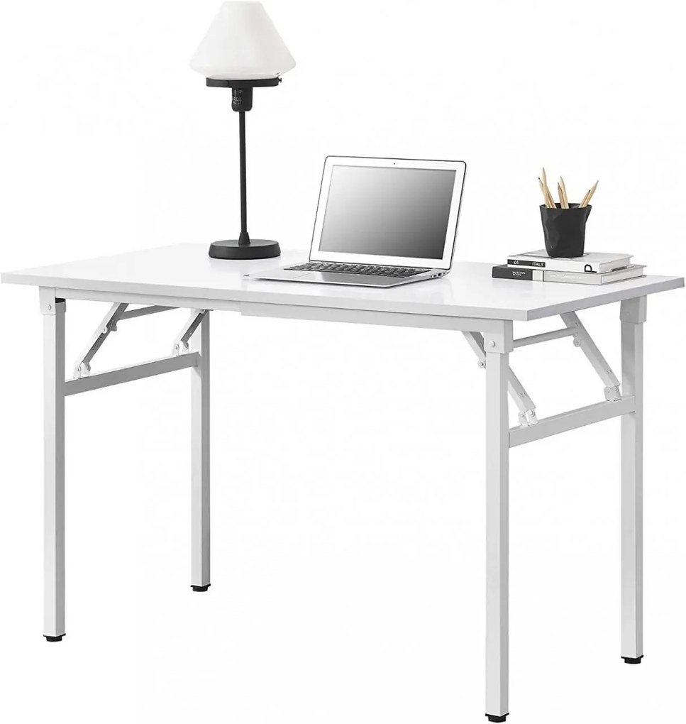 Masa plianta cu blat din MDF melaminat HouseXL® Practic Table, Dimensiuni 80X40X75 cm, Pentru casa si picnic, Blat 18mm, Picioare emailate, Pliabila,