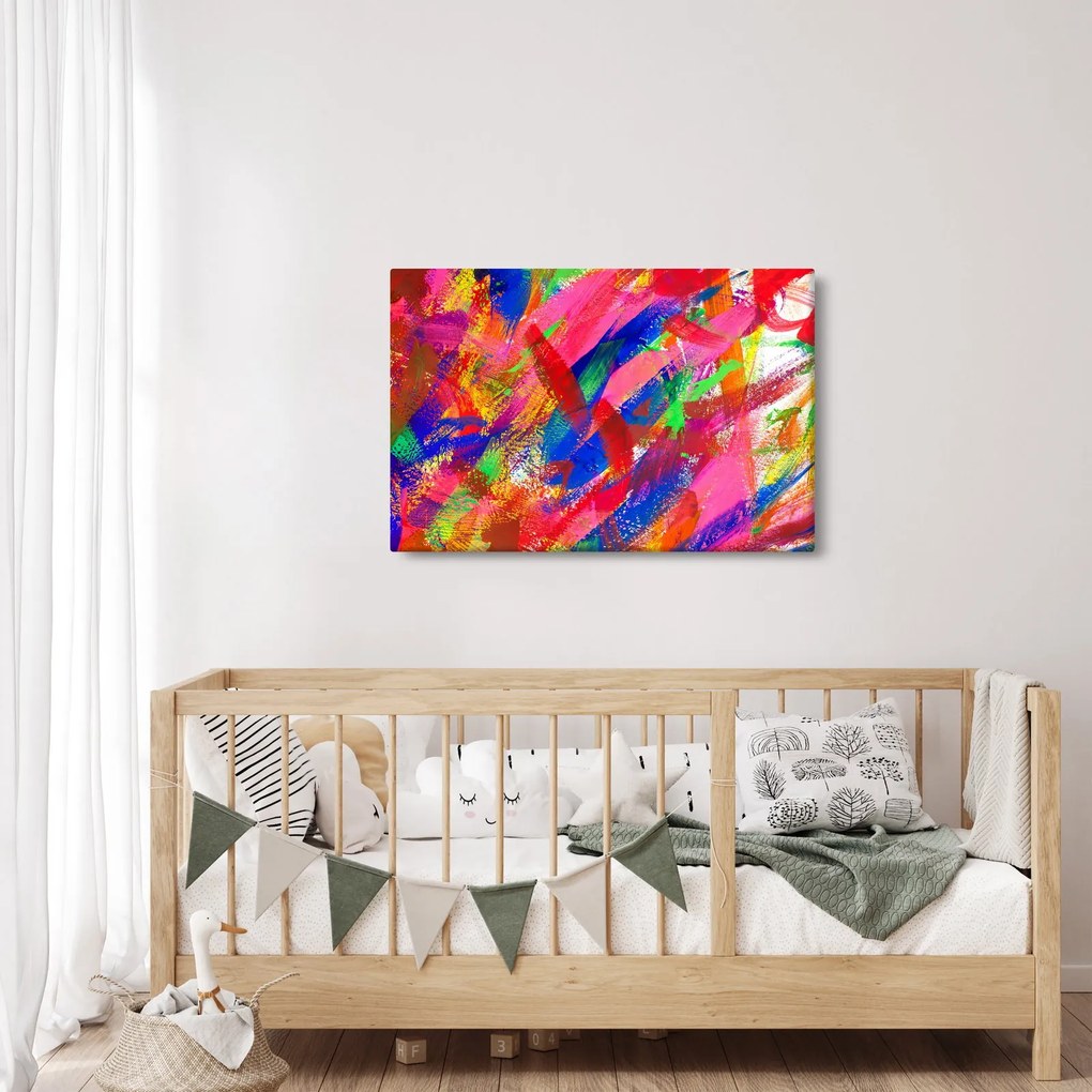 Tablou - Abstract colorat (90x60 cm)