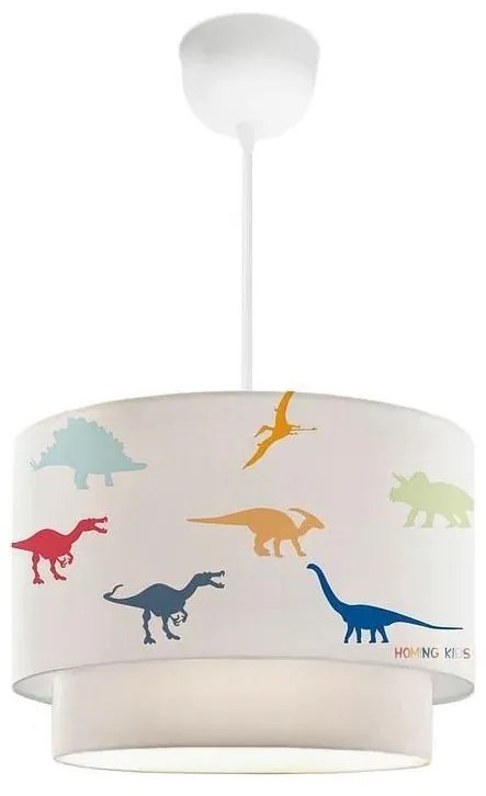 Lustră pentru copii CANDY 1xE27/40W/230V alb/multicolor