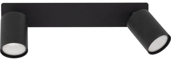 Spot încastrat NEX 2xGU10/10W/230V negru