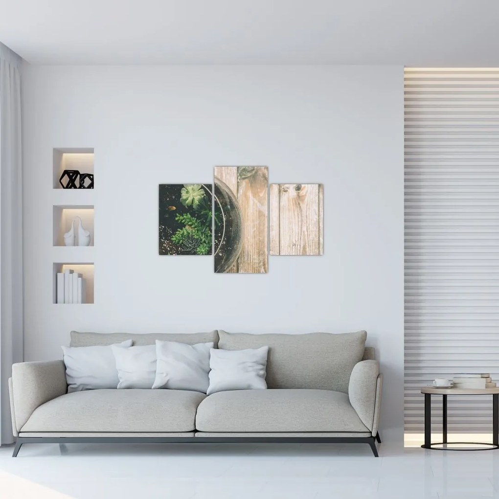 Tablou - Terariu de sticlă (90x60 cm)