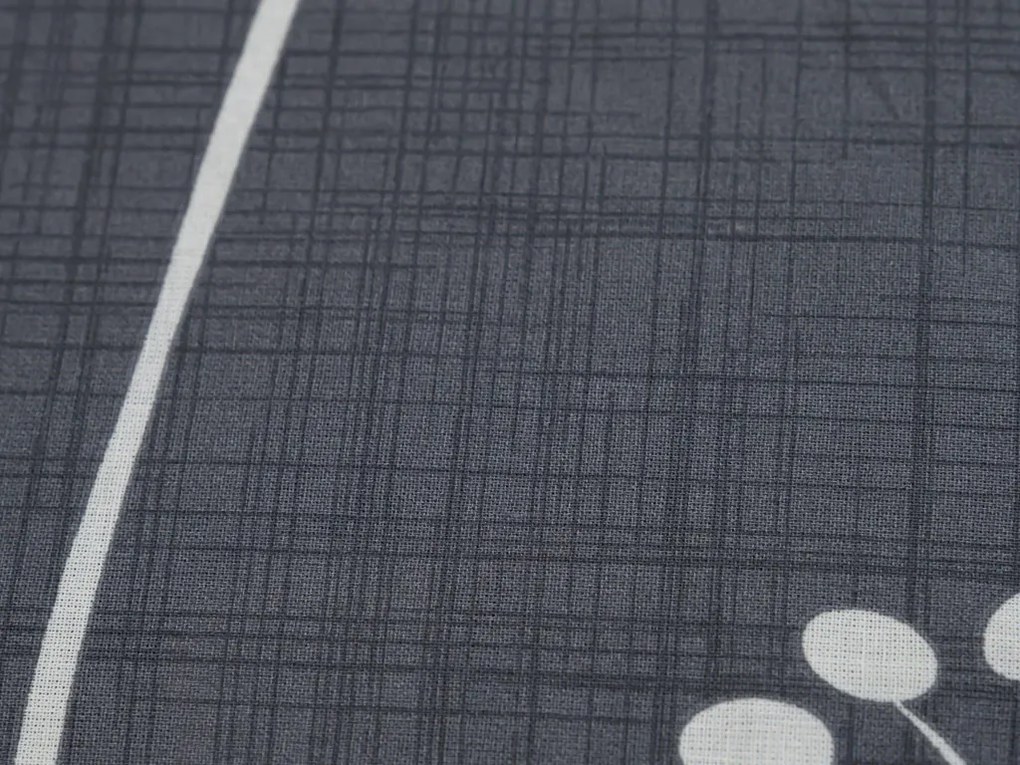 Lenjerie de pat din bumbac SOFT MEADOW gri Dimensiune lenjerie de pat: 70 x 90 cm | 140 x 200 cm