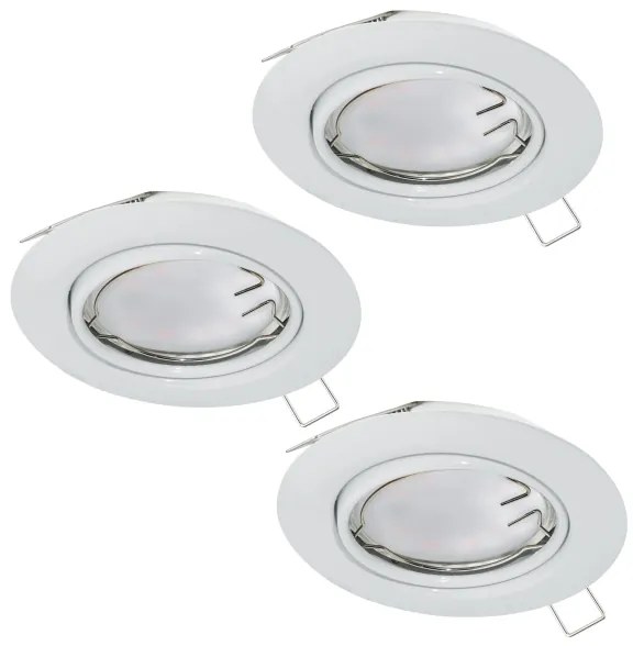 Eglo 94406 - SET 3x Corp de iluminat LED tavan fals PENETO 3xGU10-LED/5W/230V