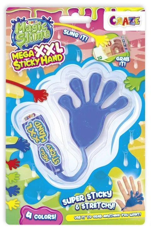 MANA LIPICIOASA SI ELASTICA DIN SLIME DIVERSE CULORI - CRAZE (CRZ40911)