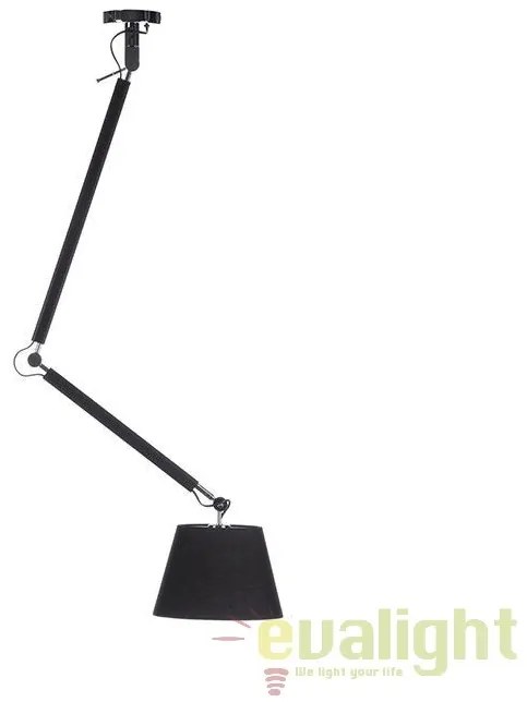 Pendul directionabil design modern ZYTA M negru