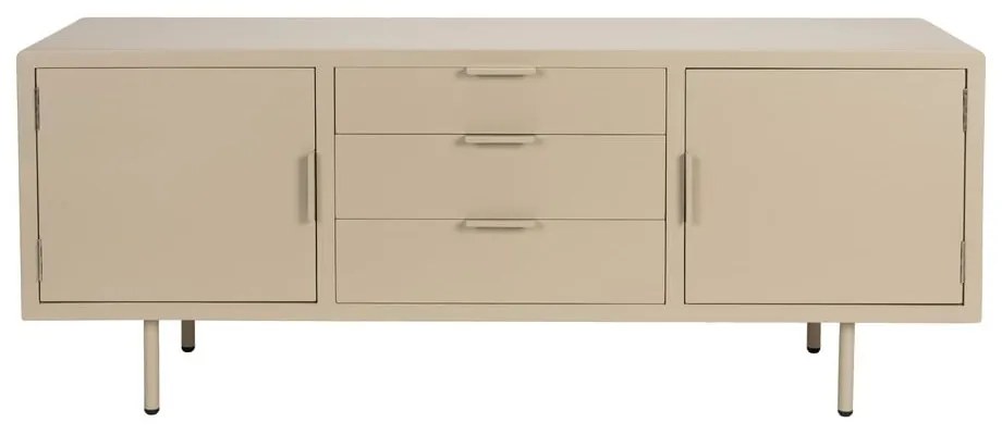 Comodă bej 140x55x40 cm Kos – White Label