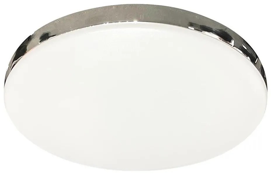 Plafonieră LED MAYA, 10W/230V, Ø 26 cm, crom lucios