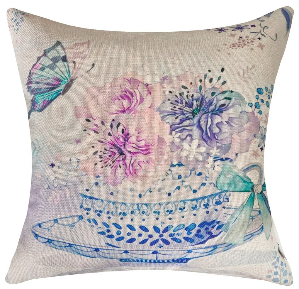 Față de pernă 4Home Harmony Tea time, 45 x 45 cm
