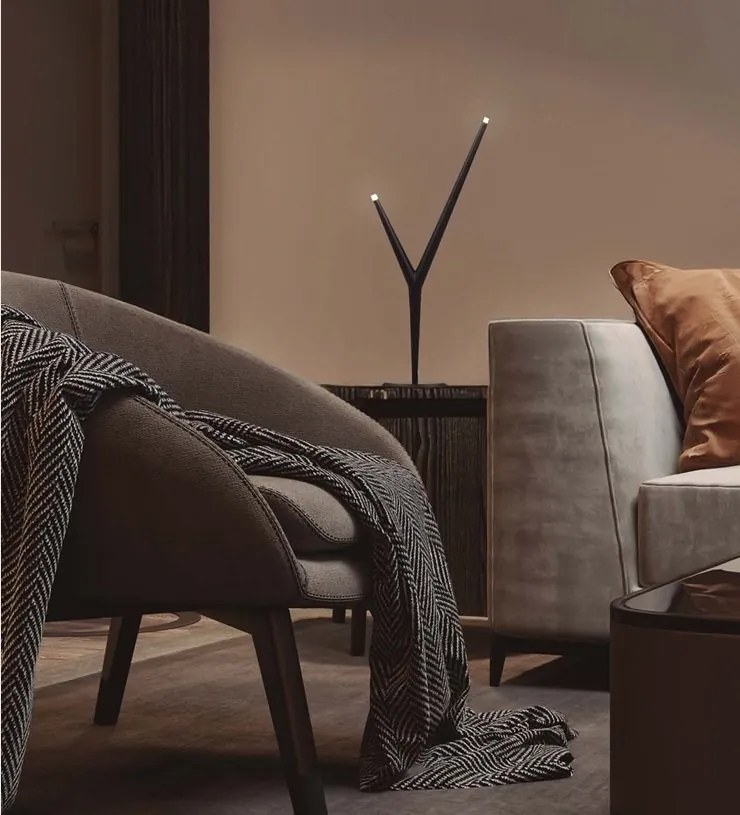 Veioza, Lampa de masa minimalista LED Arrecife negru