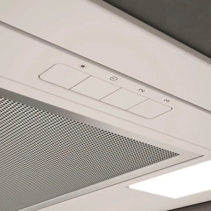 Hota de bucatarie incorporabila Elica Era C WH 52, 146 W, 52 cm, Clasa D, 368 m³/h, Iluminare LED, Alb