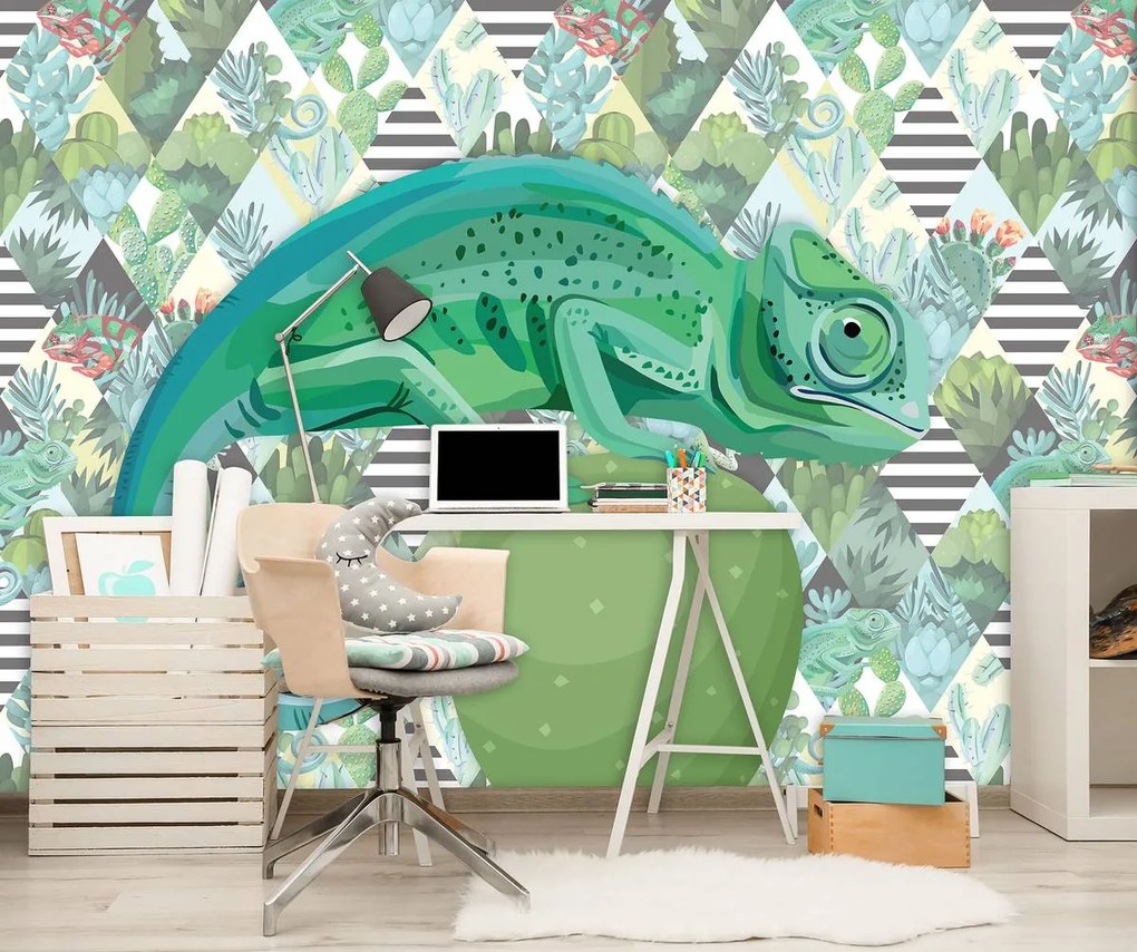 Fototapet - Cameleon (254x184 cm)