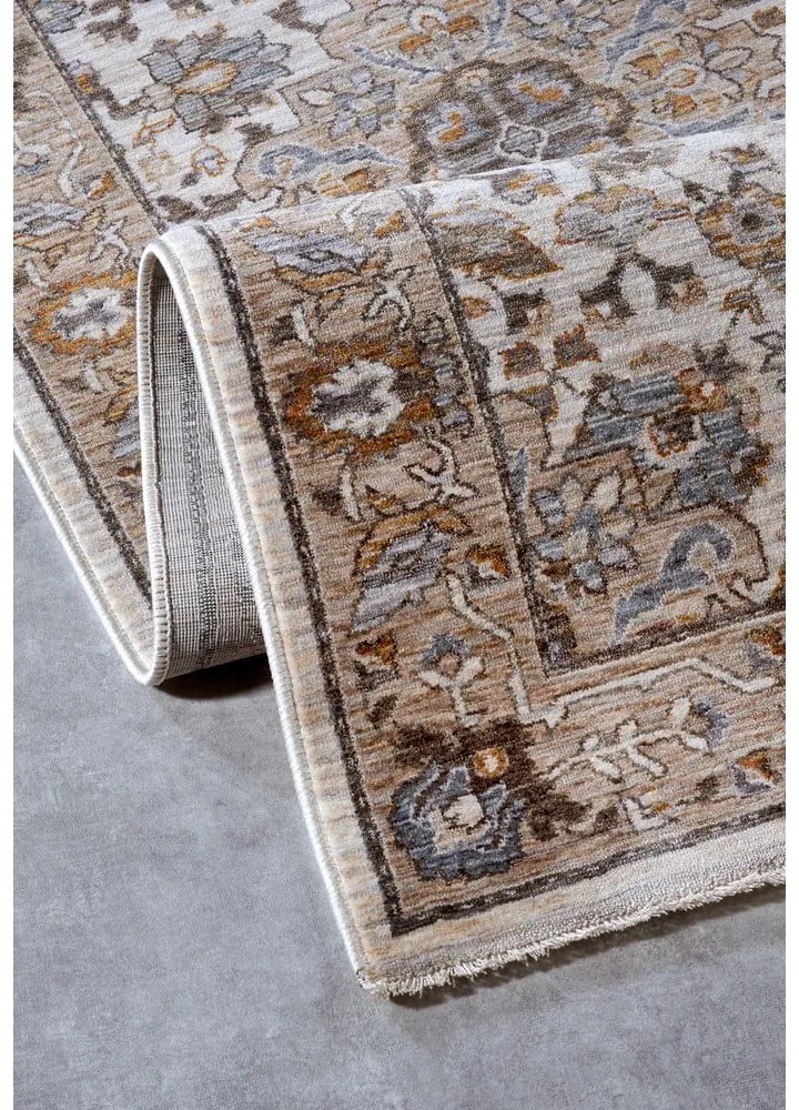 Covor tip traversă maro/crem 80x190 cm Egon – Villeroy&Boch