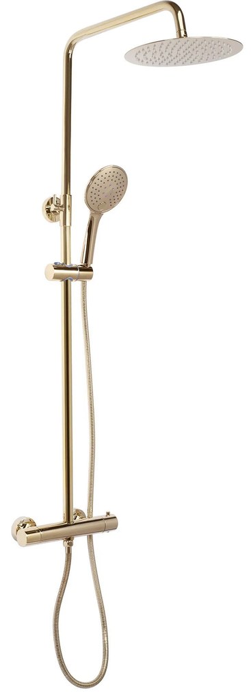 Set de duș cu termostat REA VINCENT GOLD