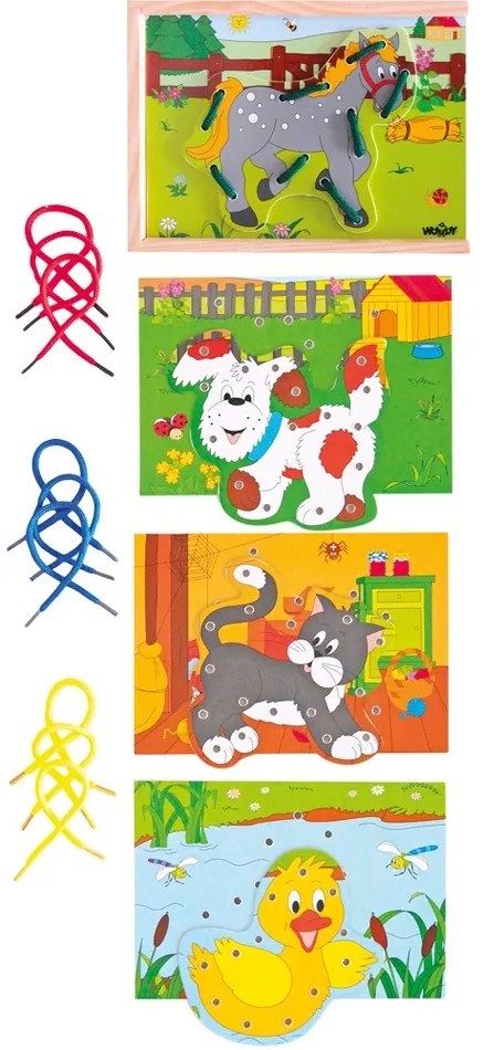 Woody Quilting Box Animale