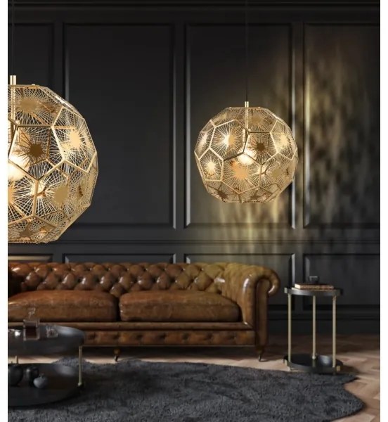 Lustră pe cablu SKOURA 1xE27/60W/230V d. 50 cm Eglo 39756