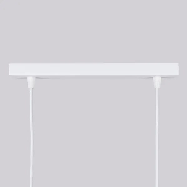 Lustră pe cablu Sollux SL.1536 KARBON 2xGU10/10W/230V alb